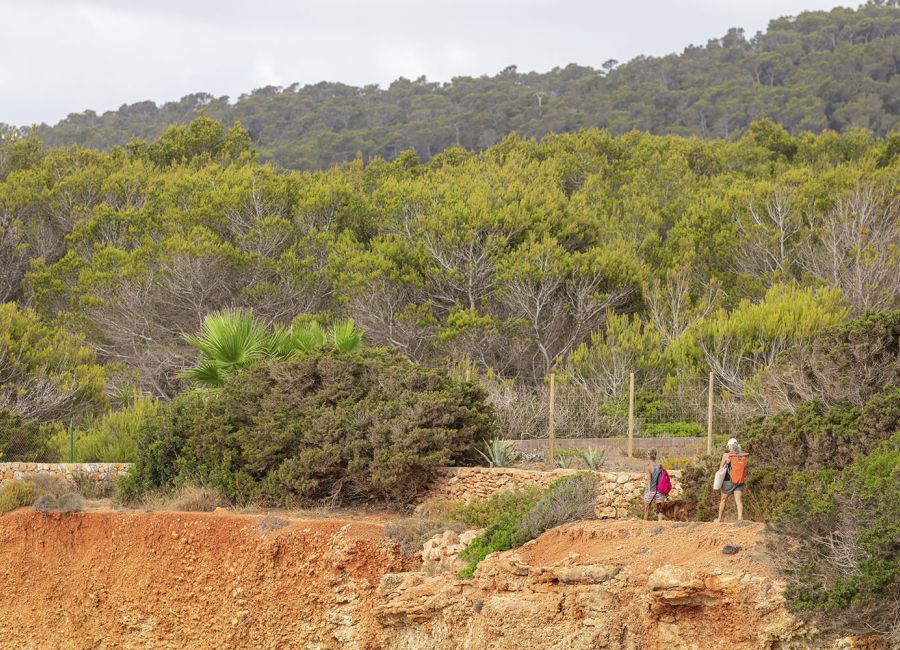 Ruta senderista en Santa Eulària des Riu