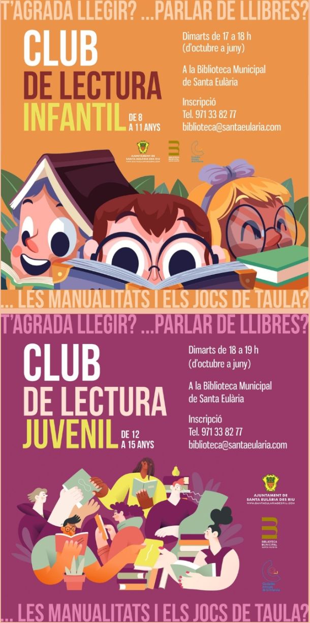 Club de lectura infantil y juvenil