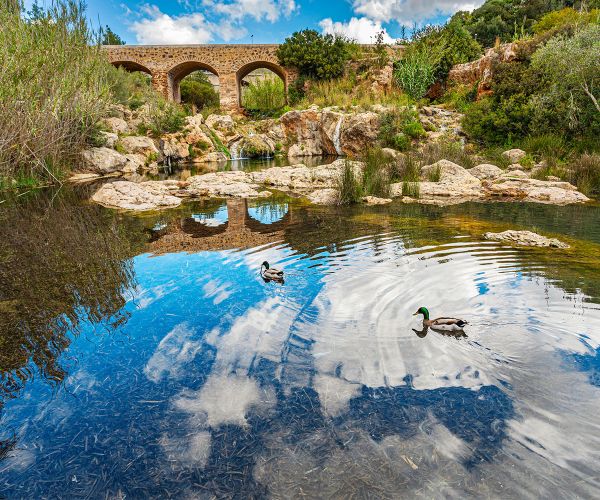 Ruta del río en Santa Eularia des Riu